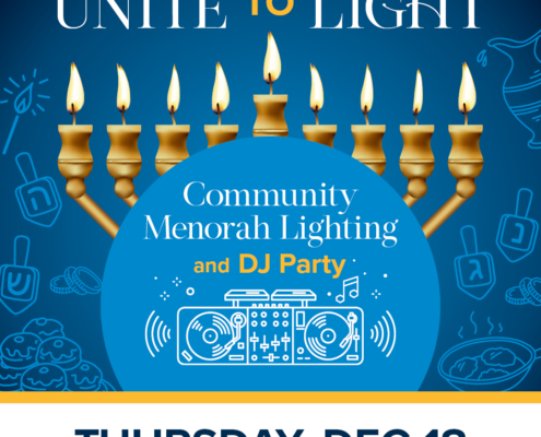 5786 chanukah ads for website UNITE TO LIGHT